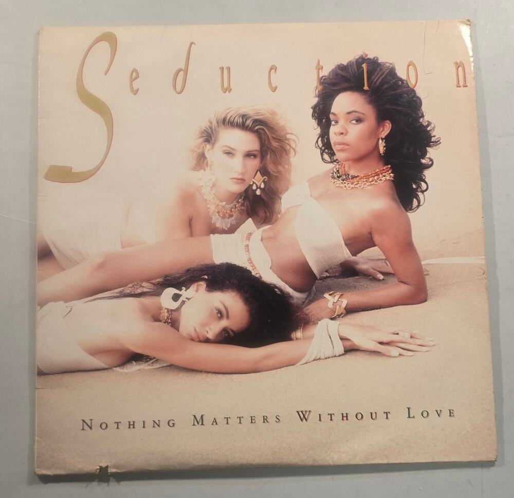 Seduction Nothing Matters Without Love LP Vinyl Record 1989 A&M SP-5280